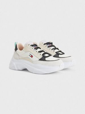 Tommy hilfiger chunky hot sale sneaker white