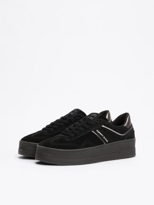 Tommy Jeans Greenwich Platform Sneaker, Black