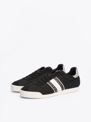 Tommy Jeans Low-Top Runner Sneaker, Black
