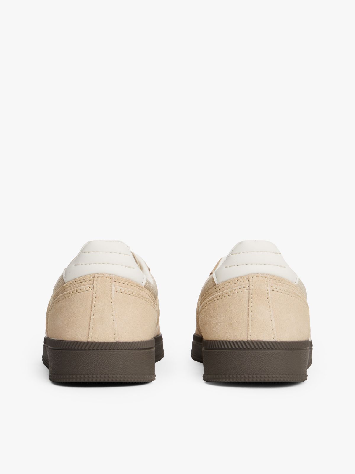 Tommy Jeans Suede Skater Sneaker — White Clay