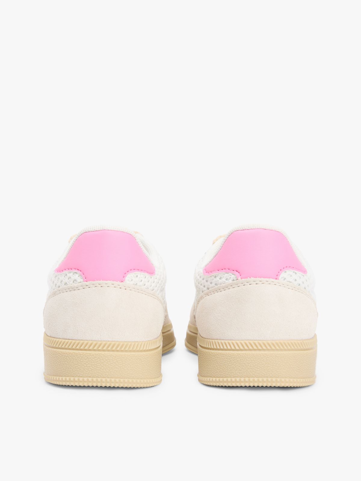 Tommy Jeans Knit Skater Sneaker — Newsprint/Synthetic Blush