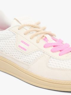 Tommy Jeans Knit Skater Sneaker — Newsprint/Synthetic Blush 6