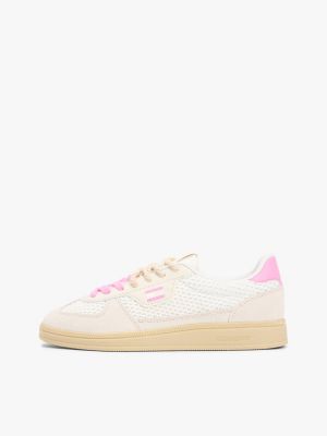 Женские кроссовки Tommy Hilfiger Tommy Jeans Knit Skater, цвет: Пудровый — фото 7