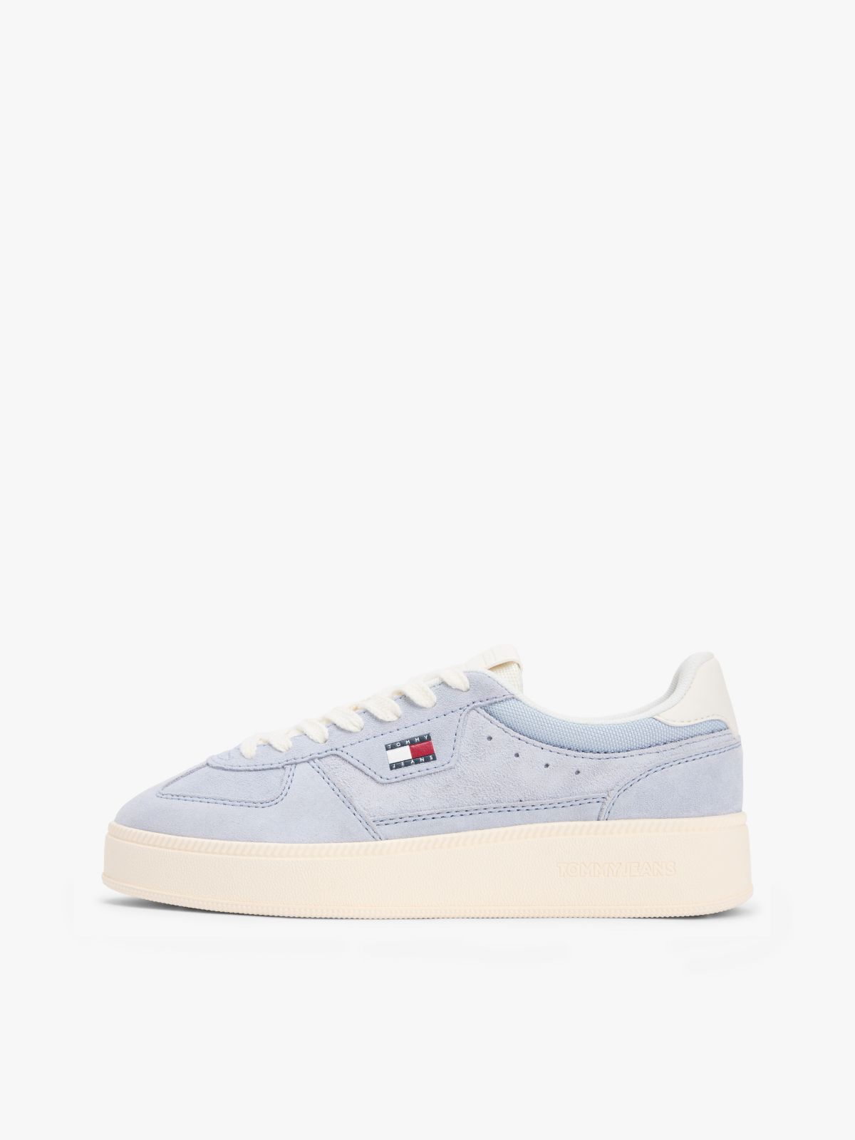 Tommy Jeans Platform Suede Sneaker — Soaring Skies