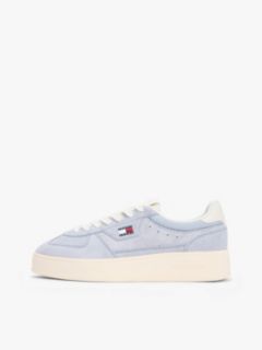 Tommy Jeans Platform Suede Sneaker — Soaring Skies 7