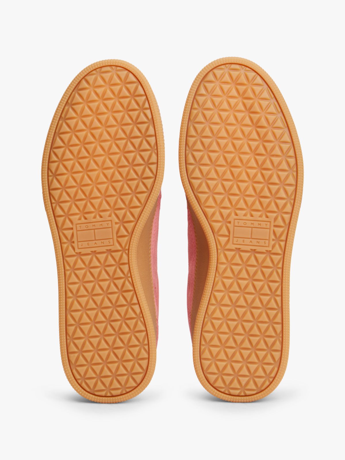 Tommy Jeans Platform Suede Sneaker — Enchanted Pink