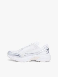 Tommy Jeans Archive Runner Sneaker — Ecru/Silver 7