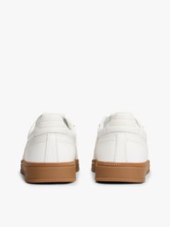 Tommy Jeans Leather Skater Sneaker — Ecru 4