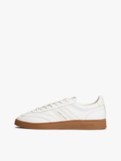 Tommy Jeans Leather Skater Sneaker — Ecru 7