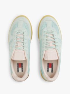 Tommy Jeans Two-Tone Suede Sneaker — Ghost Glacier 3