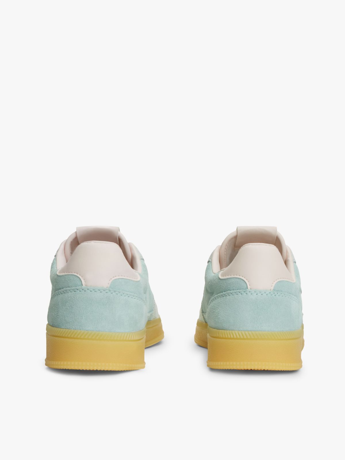 Tommy Jeans Two-Tone Suede Sneaker — Ghost Glacier