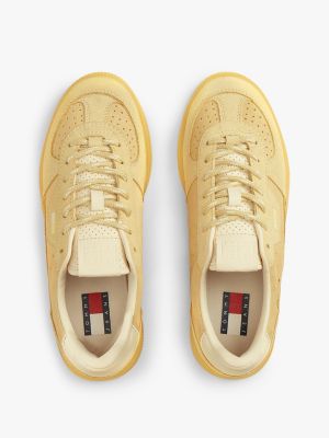 Женские кроссовки Tommy Hilfiger Tommy Jeans Two-Tone Suede, цвет: Day Lily — фото 3