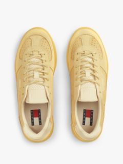 Tommy Jeans Two-Tone Suede Sneaker — Day Lily 3