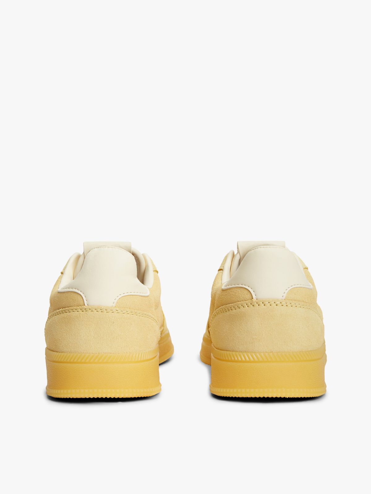 Tommy Jeans Two-Tone Suede Sneaker — Day Lily