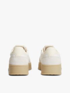 Tommy Jeans Leather Platform Sneaker — Ecru 4