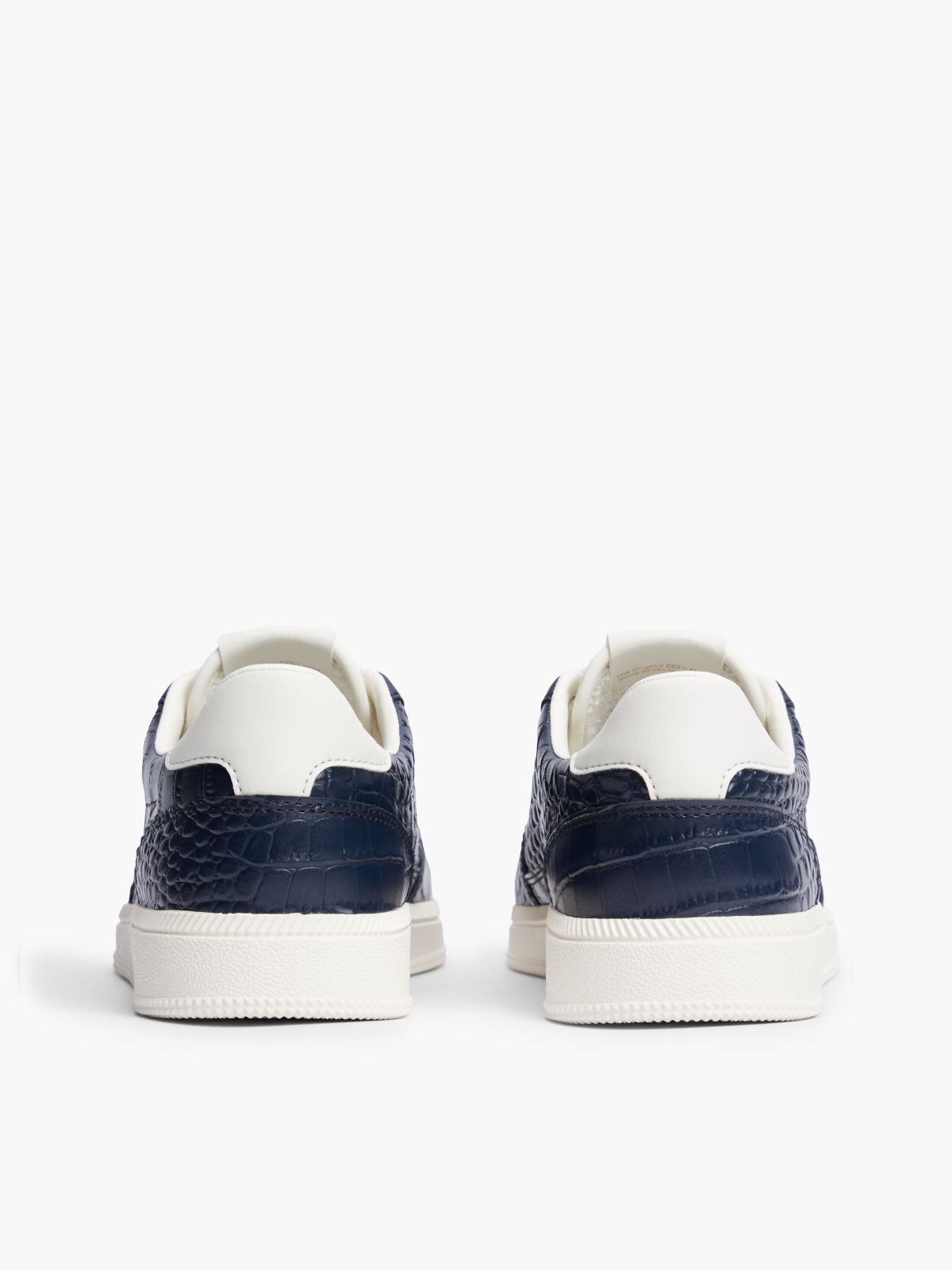 Tommy Jeans Leather Skater Sneaker — Dark Blue