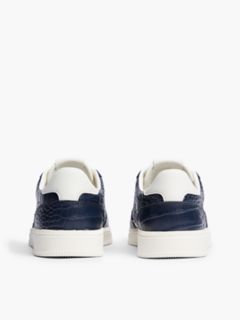 Tommy Jeans Leather Skater Sneaker — Dark Blue 4