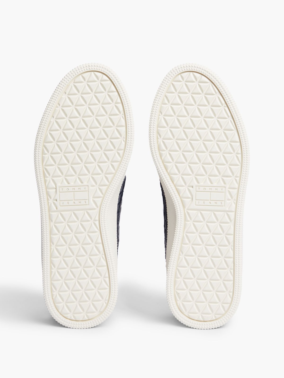 Tommy Jeans Leather Skater Sneaker — Dark Blue