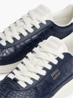 Tommy Jeans Leather Skater Sneaker — Dark Blue 6