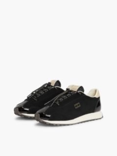 Tommy Jeans Archive Suede Runner Sneaker — Black 2