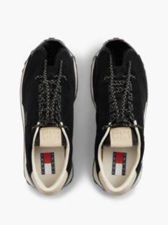Tommy Jeans Archive Suede Runner Sneaker — Black 3