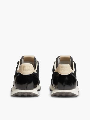 Женские кроссовки Tommy Jeans Archive Suede Runner, цвет: Чёрный — фото 4