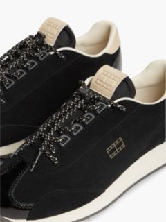 Tommy Jeans Archive Suede Runner Sneaker — Black 6