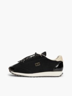 Tommy Jeans Archive Suede Runner Sneaker — Black 7
