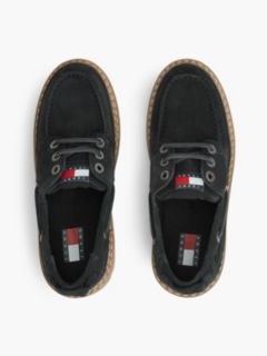 Tommy Jeans Archive Suede Boat Shoe — Navy 3