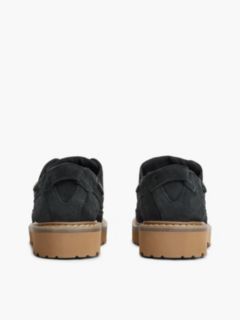 Tommy Jeans Archive Suede Boat Shoe — Navy 4