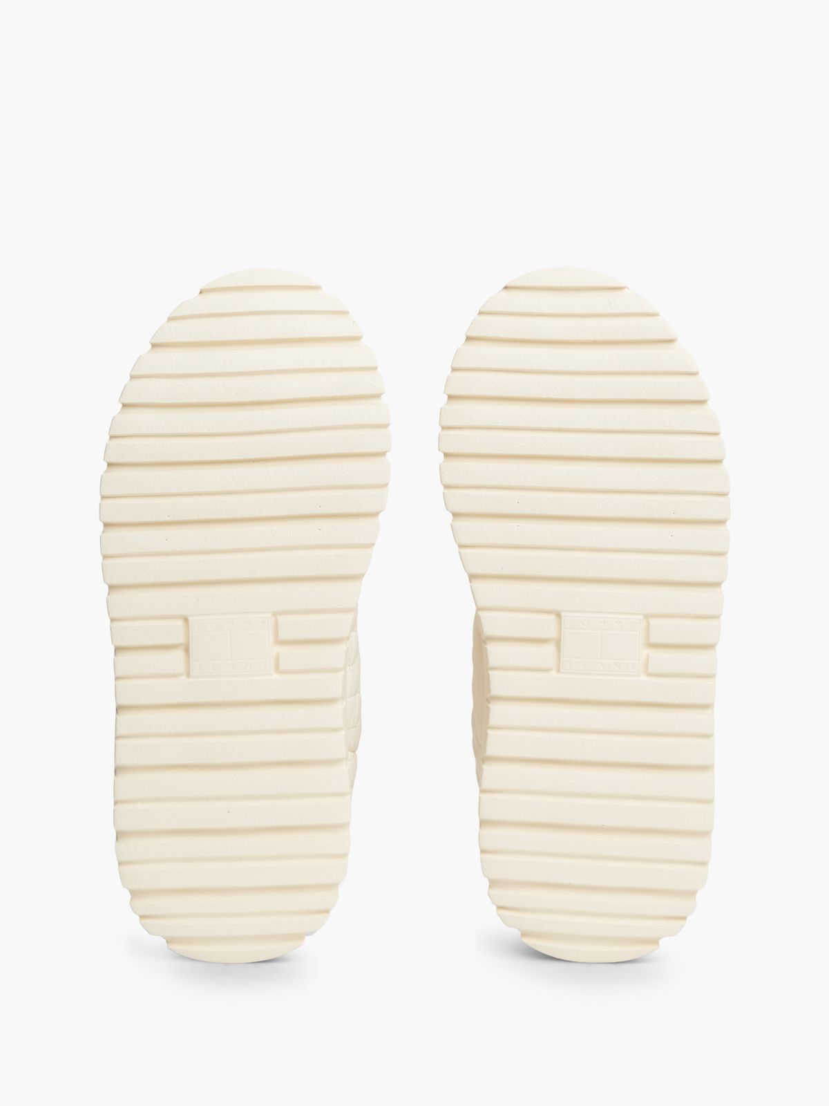 Tommy Jeans Quilted Snow Boot — Cream
