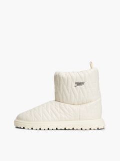 Tommy Jeans Quilted Snow Boot — Cream 7