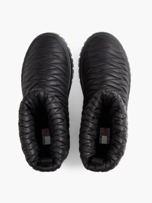 Женские ботинки Tommy Hilfiger Tommy Jeans Quilted Snow Boot, цвет: Чёрный — фото 3