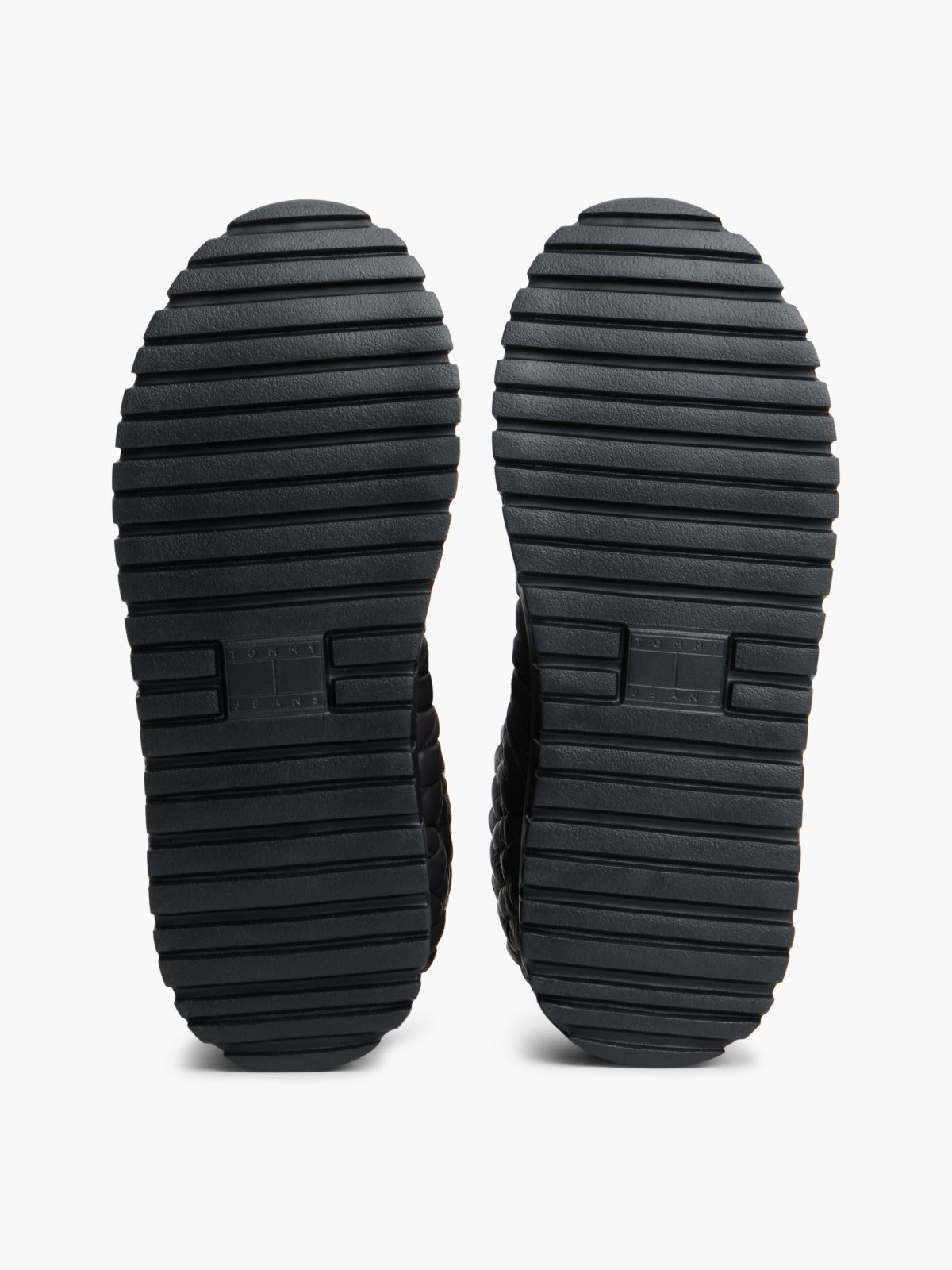 Tommy Jeans Quilted Snow Boot — Black