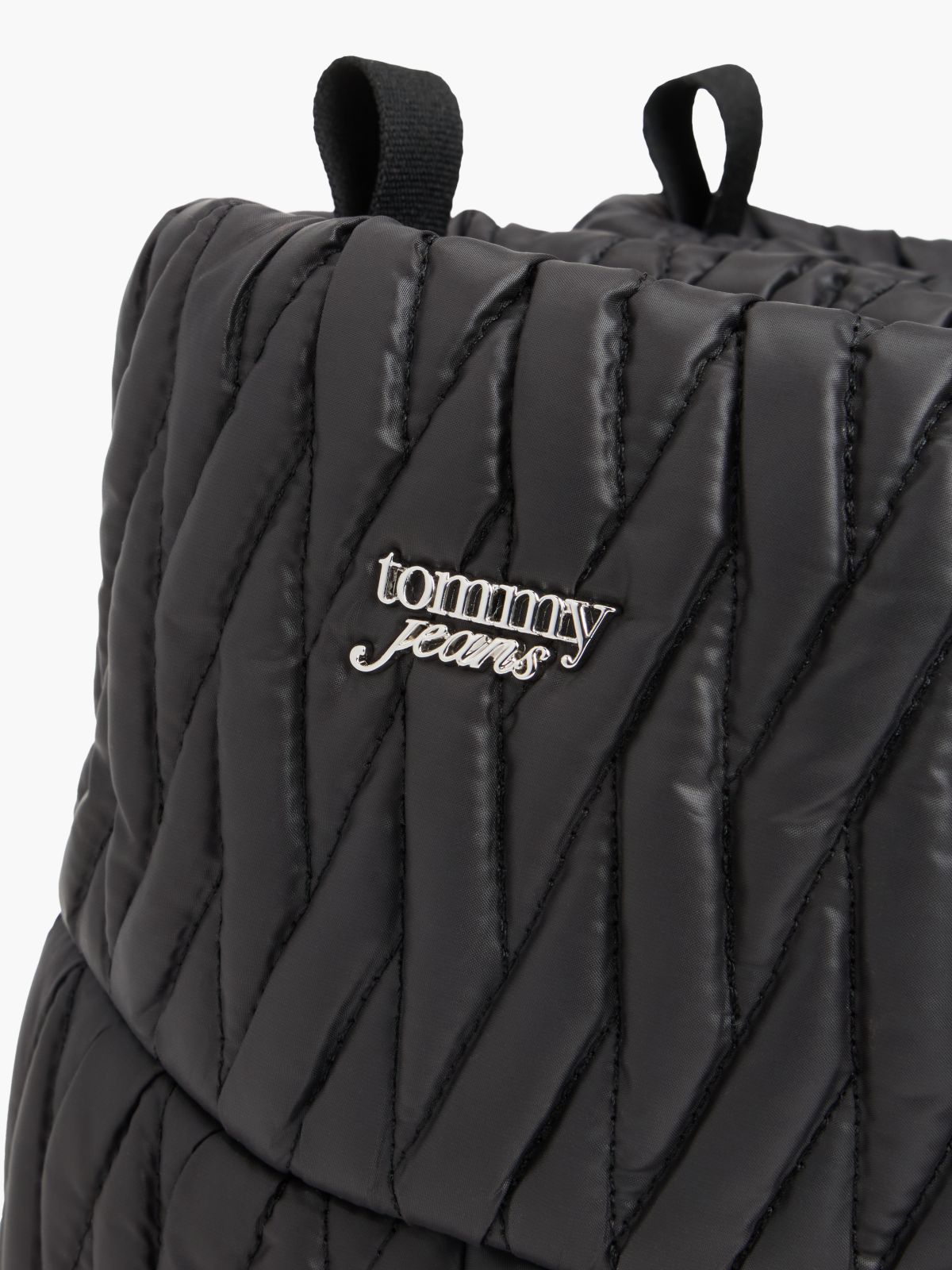 Tommy Jeans Quilted Snow Boot — Black