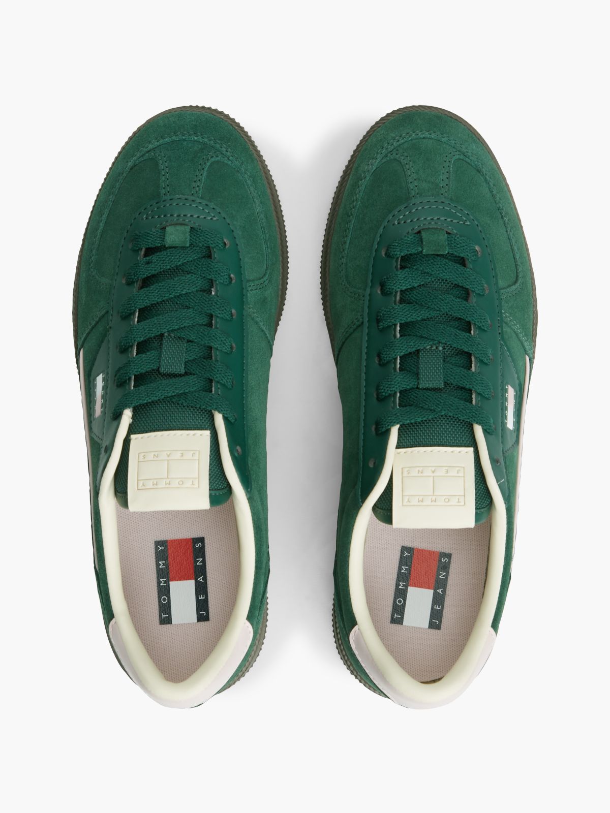 Tommy Jeans Suede Skater Sneaker — Velvet Green