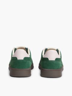 Tommy Jeans Suede Skater Sneaker — Velvet Green 4