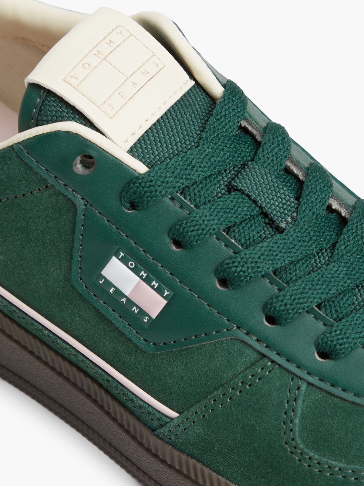 Tommy Jeans Suede Skater Sneaker — Velvet Green