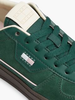 Tommy Jeans Suede Skater Sneaker — Velvet Green 6