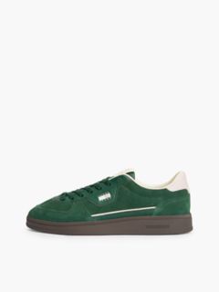 Tommy Jeans Suede Skater Sneaker — Velvet Green 7