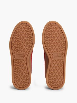 Кроссовки Tommy Hilfiger Tommy Jeans Suede Skater, цвет: Красный — фото 5