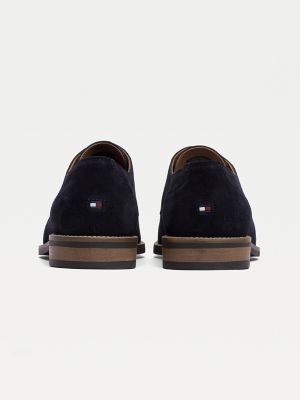 tommy hilfiger suede derby shoes