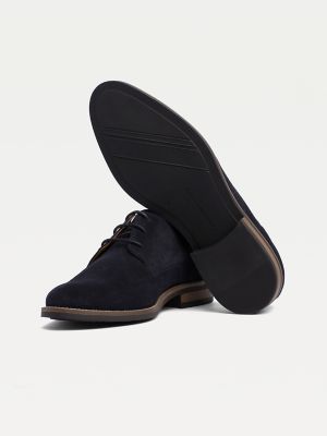 tommy hilfiger suede derby shoes