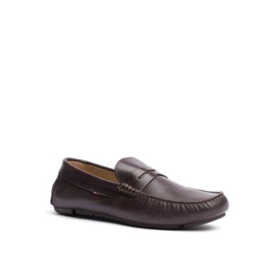 tommy hilfiger leather loafers