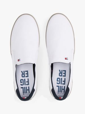 Tommy Hilfiger Shoes Men\'s 8 Slip-On TMCLEON3 Canvas Sneakers Logo Slip-On Sneaker | Tommy Hilfiger USA main image 2
