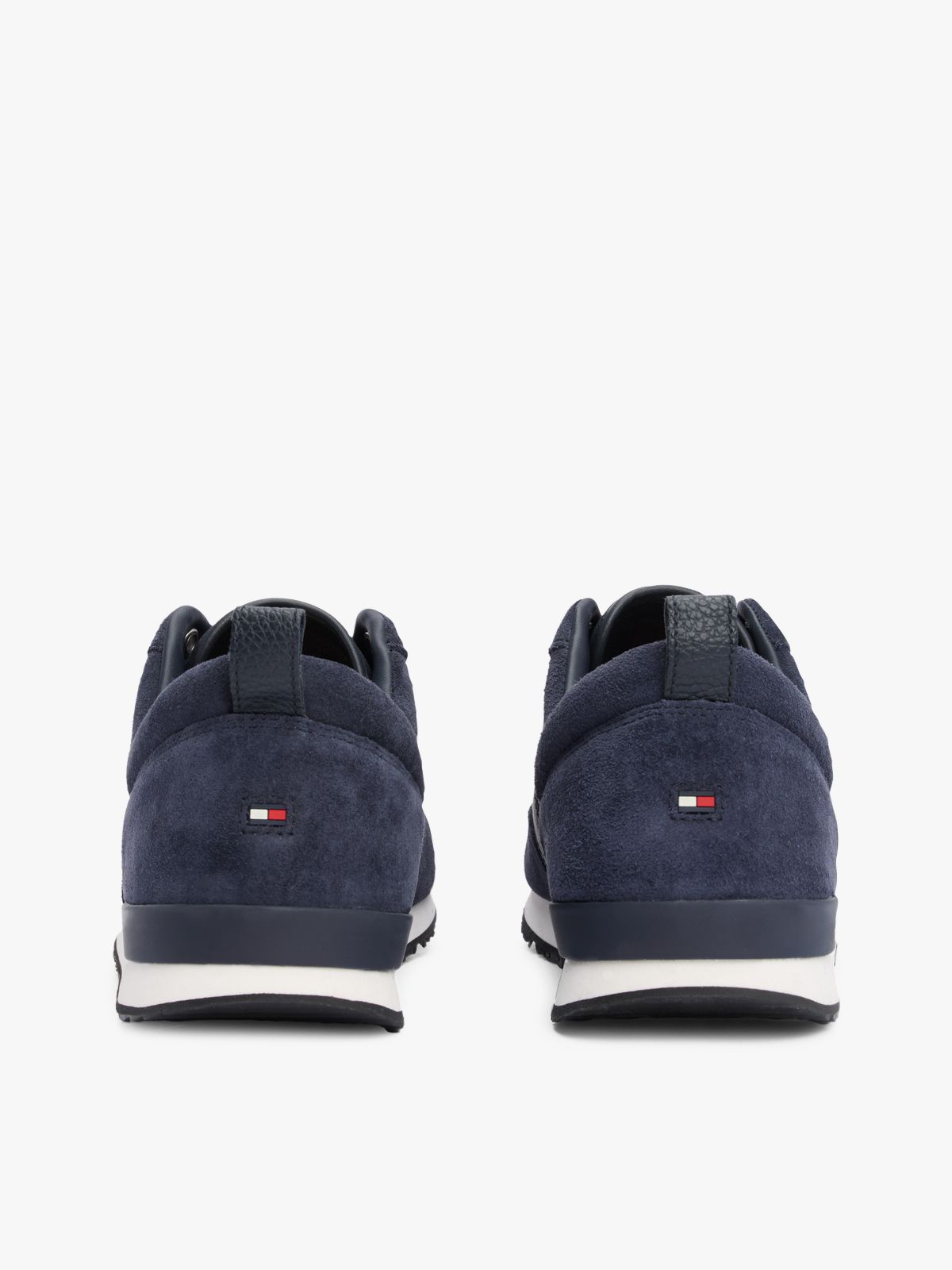 Suede Mix Tonal Tommy Sneaker — Midnight