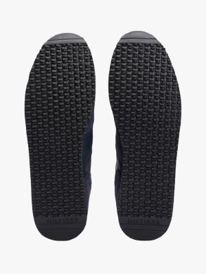 Мужские кроссовки Tommy Hilfiger Suede Mix Tonal Tommy, цвет: Тёмно-синий — фото 5
