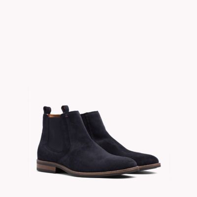 tommy hilfiger essential suede chelsea boot