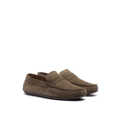 penny loafer driving moc