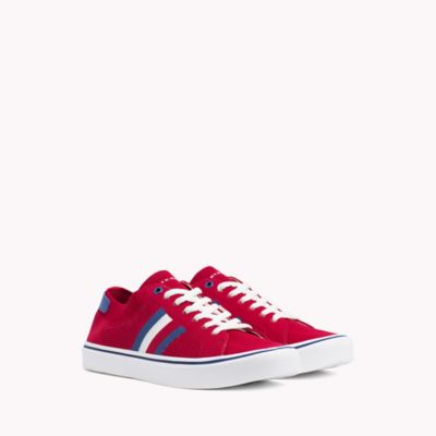 tommy hilfiger lightweight leather sneaker